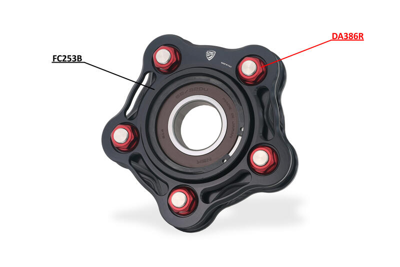 Rear sprocket flange Ducati Black