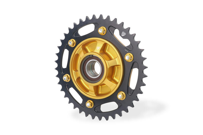 Rear sprocket flange Ducati Multistrada V2 MY2025 Gold