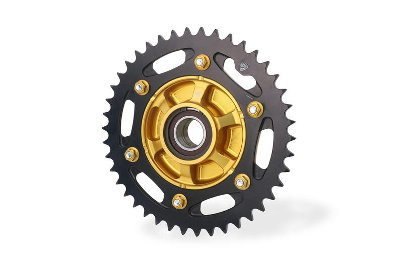 Rear Sprocket Flange for Ducati Panigale V2 MY2025 and Streetfighter V2 MY2025 Gold