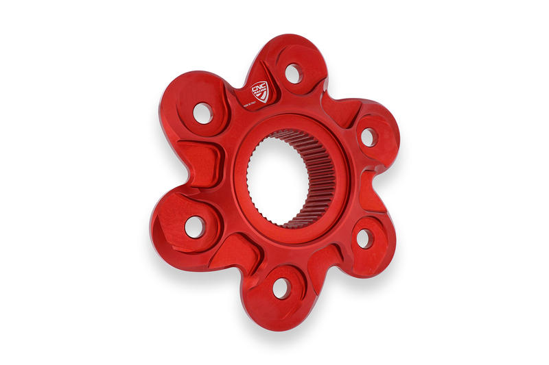 Rear sprocket flange Ducati Red