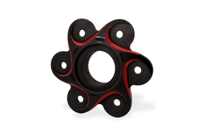 Rear sprocket flange Ducati - Bicolor Black/Red