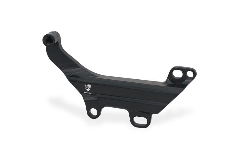 Brake lines cover with fluid tank bracket Ducati Black