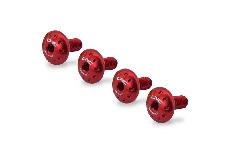 Screw set - Undertail Ducati Monster Red