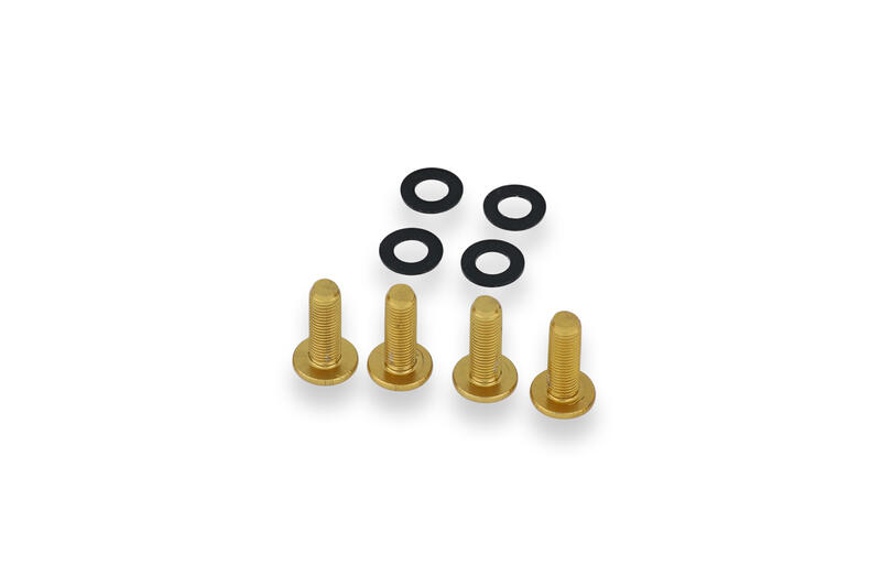 Screen bolt kit - Ducati Gold