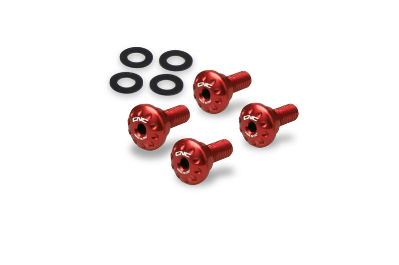 Front mudguard screw kit Ducati Multistrada V4 Pikes Peak - RS Red