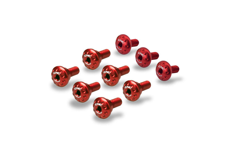 Screw kit - lower fairing Aprilia RS660 Red