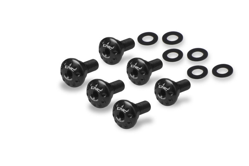 Screws kit Front Mudguard Ducati DesertX Black