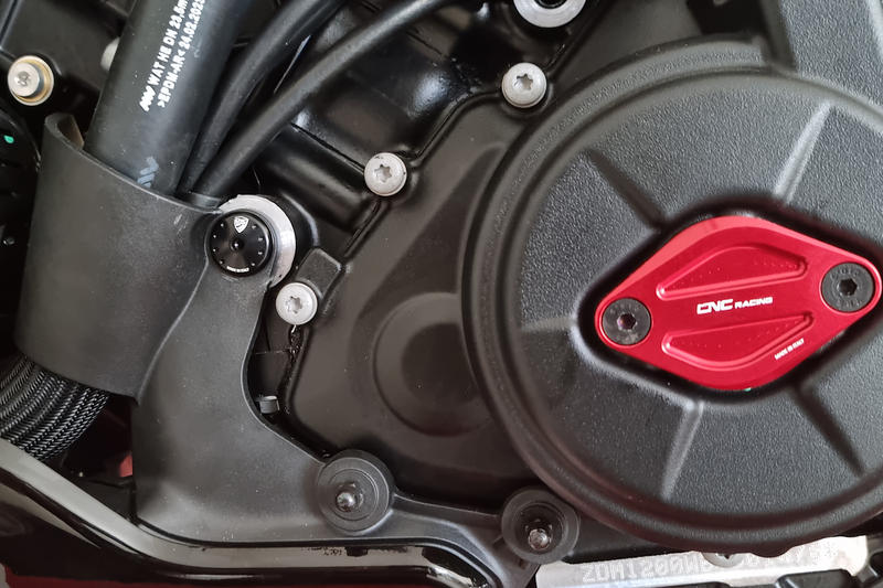 Belly Pan left side support screw Ducati Diavel V4 Black