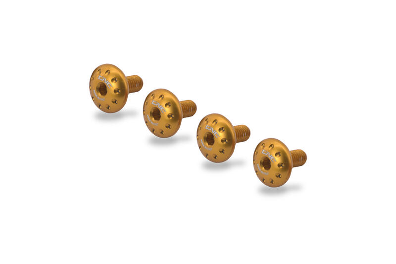 Rear handle screw kit Ducati Multistrada V4 Gold