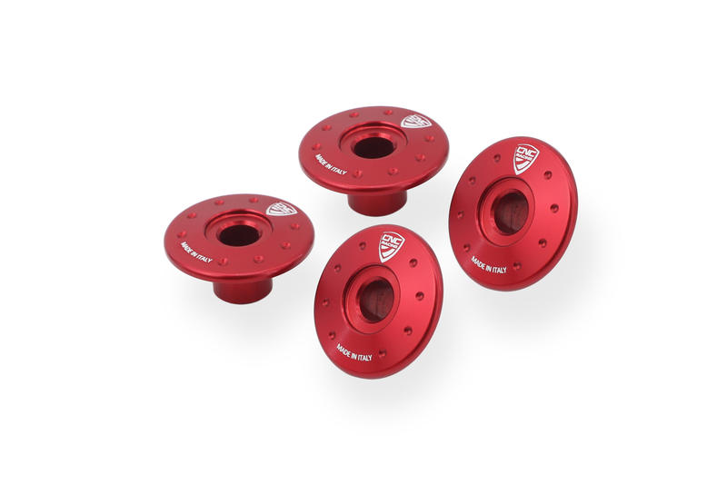 Windshield screw bushes Moto Guzzi Red