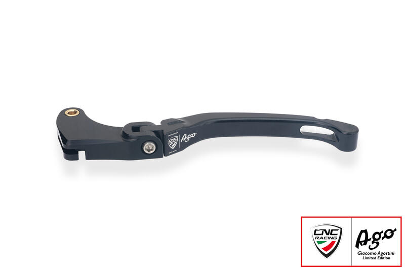 Clutch lever Race folding - Giacomo Agostini Limited Edition Black