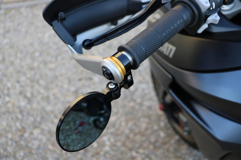 Adattatore specchio bar-end Rocket per Multistrada Gold