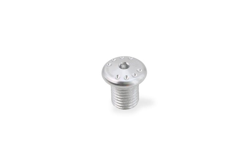 Mirror Blanking Plug M10 - Thread RH Silver