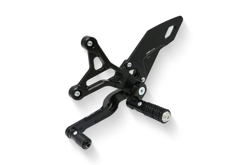 Adjustable rear sets MV Agusta Black