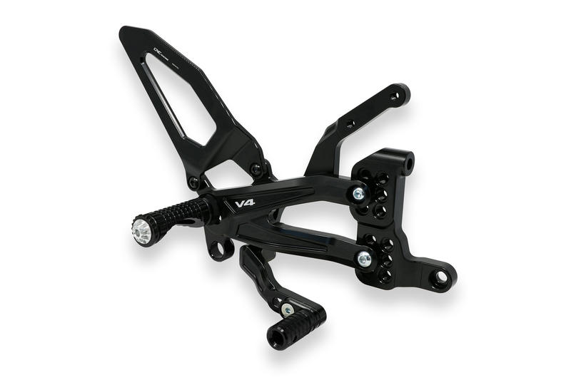 Pedane regolabili Ducati Panigale V4 - EASY Black
