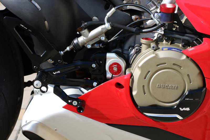 Pedane regolabili Ducati Panigale V4 - EASY Black