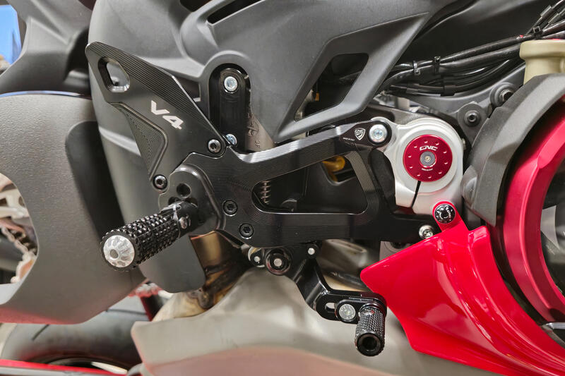 Pedane regolabili Ducati Panigale V4 Black