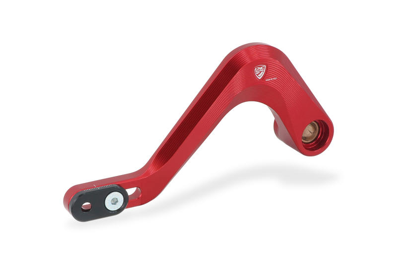 Gear/Rear brake levers kit Ducati Diavel V4 - SLIDE Red