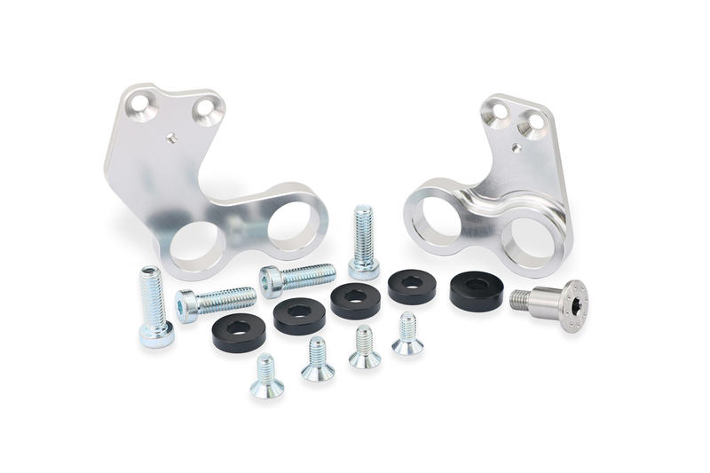 Kit supporto scarico Arrow per MV Agusta Superveloce con pedane PE227 Silver