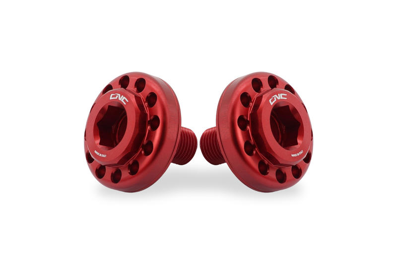Kit viti centrali pedane originali Ducati Red
