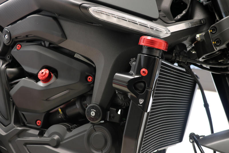 Radiator side protector Ducati Monster 937 Black