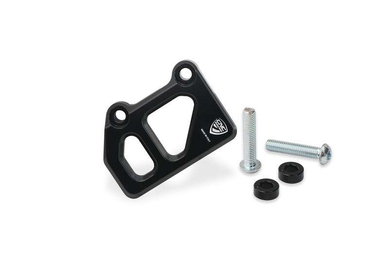 Rear brake master cylinder protector Moto Guzzi Black