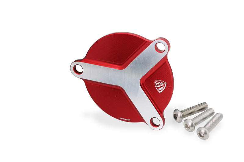Oil filter protector Ducati Diavel V4 Red