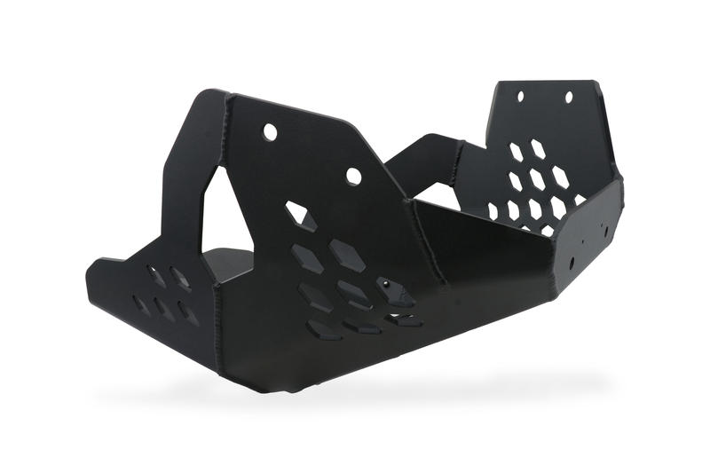 Engine protection wider plate Ducati DesertX Black
