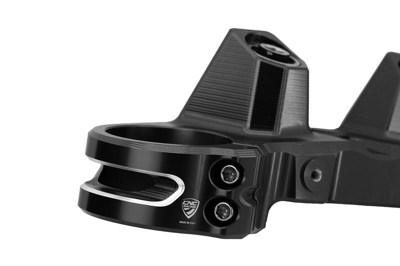Triple clamps Ducati Diavel V4 - Top yoke Black