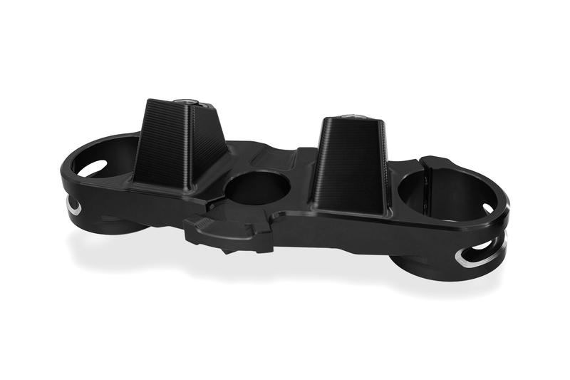 Triple clamps Ducati Diavel V4 - Top yoke Black