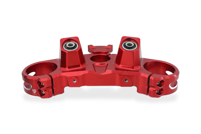 Triple clamps Ducati Diavel V4 - Top yoke Red