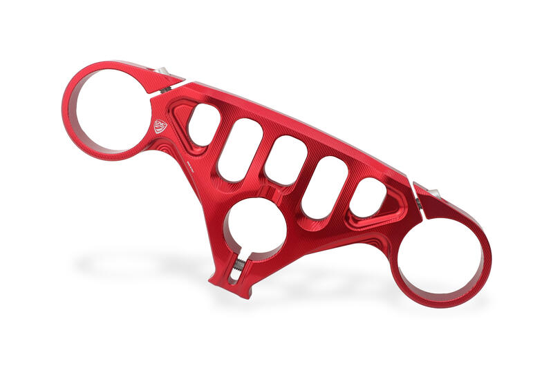 Triple clamps Ducati Panigale V4 - Top yoke Red