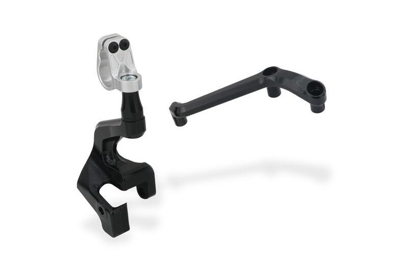 Steering damper kit Ducati Multistrada V4/V4S Silver