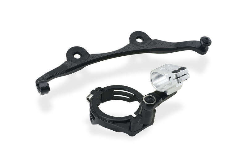 Steering damper kit Ducati Hypermotard 698 Mono Silver