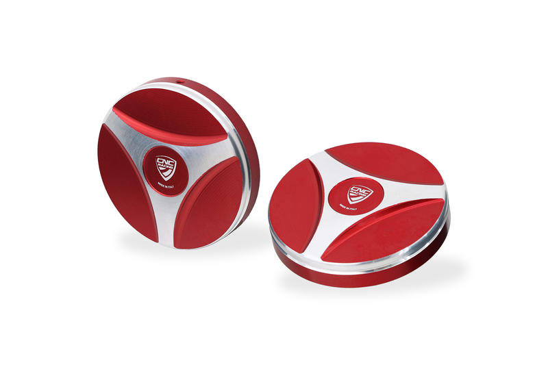 Fork leg plug cover Ducati Diavel V4 Red