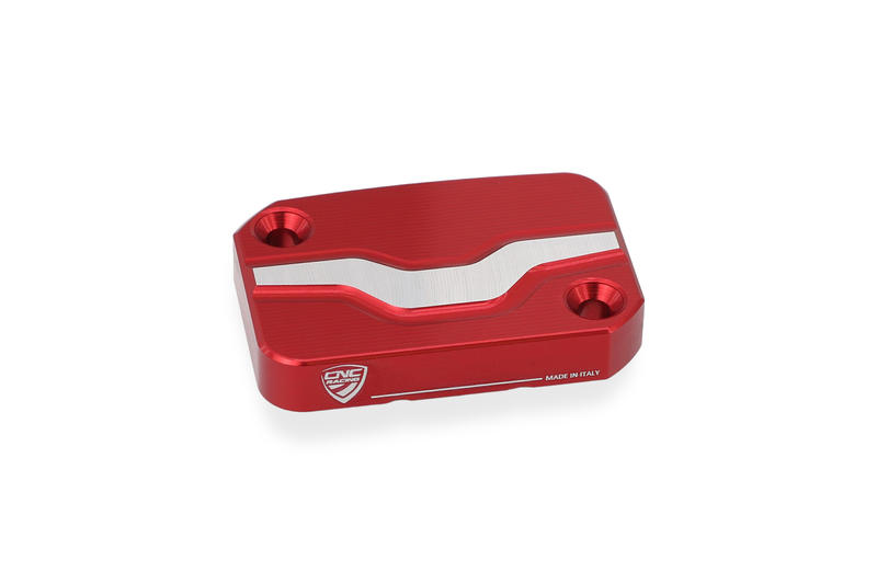 Front brake fluid reservoir cap Moto Guzzi Red