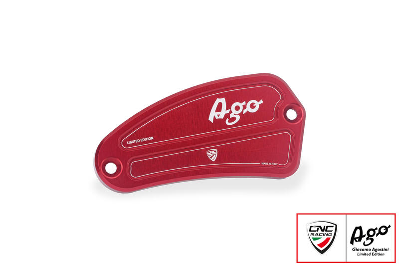 Front brake fluid reservoir cap MV Agusta - Giacomo Agostini Limited Edition Red