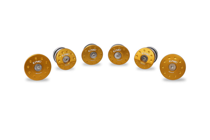 Frame caps sets MV Agusta F3 675 800 Gold