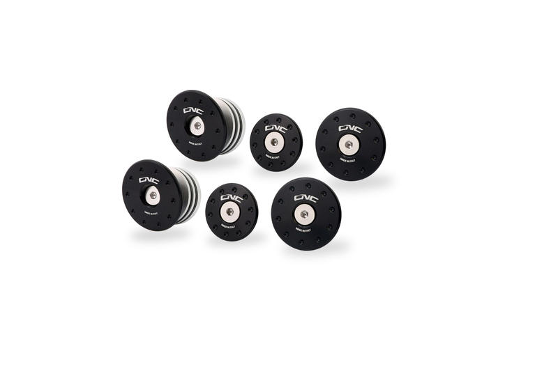 Frame caps kit Ducati Monster 937 (to be mounted with TC325) Black