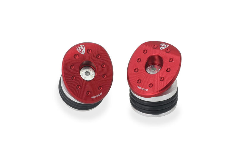 Frame caps kit Ducati Hypermotard 698 Mono Red